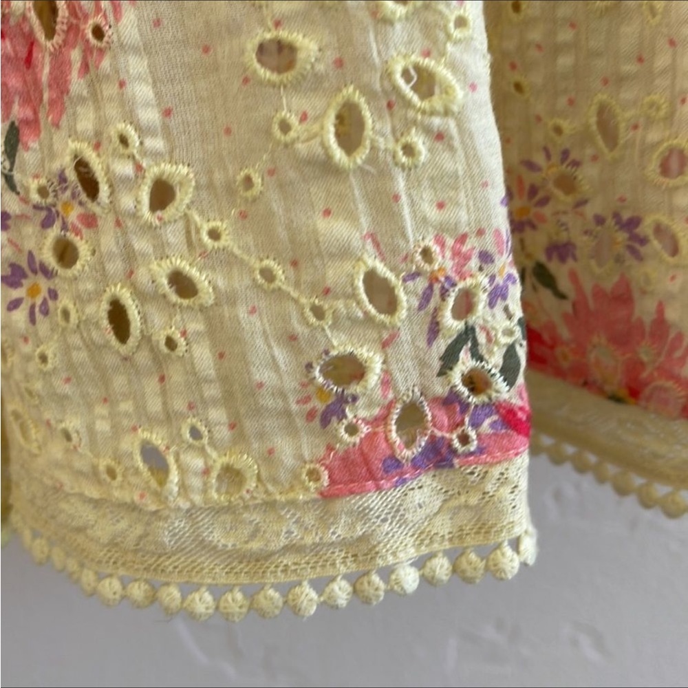 LoveShackFancy Reggie Yellow Floral Dress - Picture 11 of 11